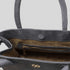 90 Feet Sarah Fossil Grey Genuine Leather Tote